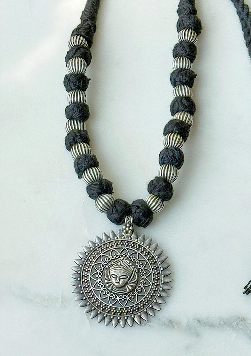 Sun-Kissed Visage Necklace
