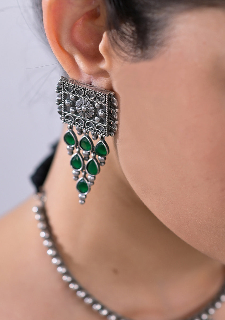 Emerald Oasis Choker Set