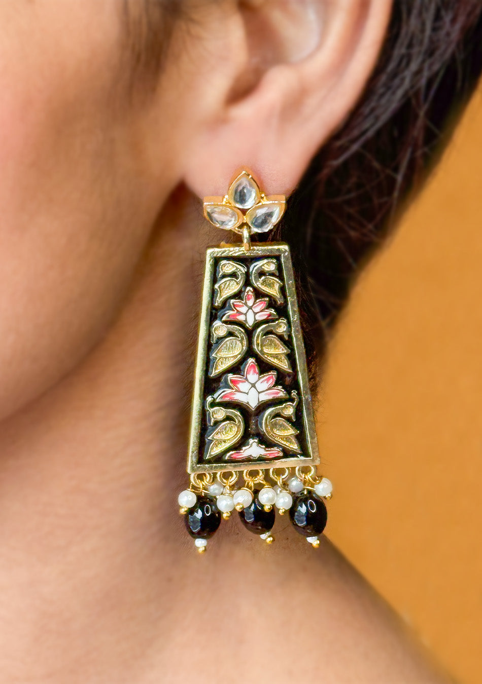 Raat Rani Meena Earrings