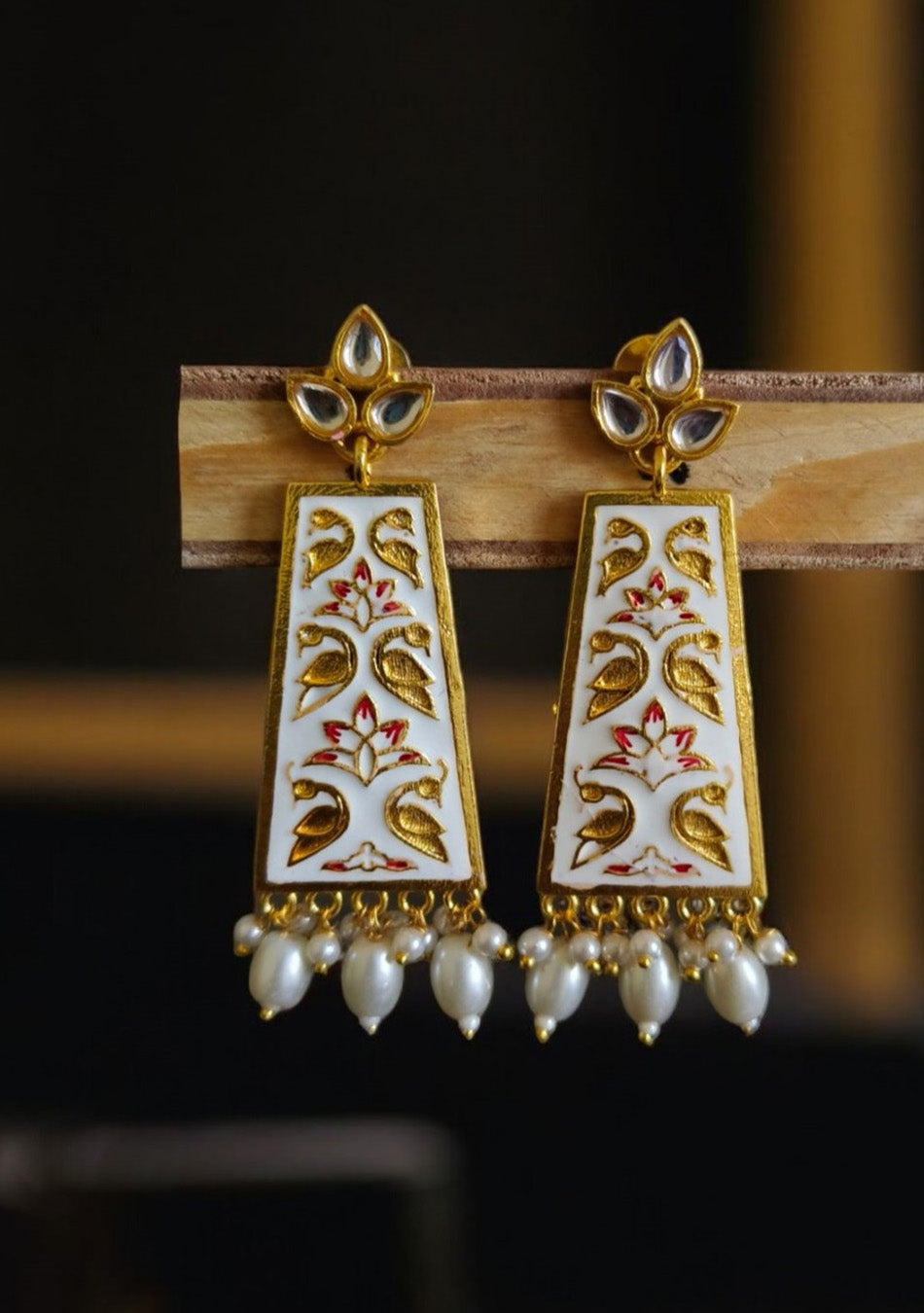Aabha Meena Earrings