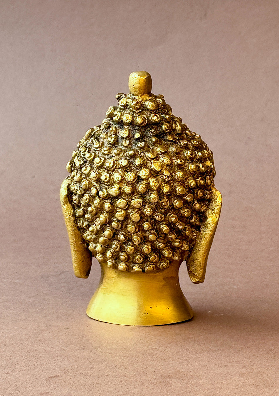 Antique Brass Budha Bust