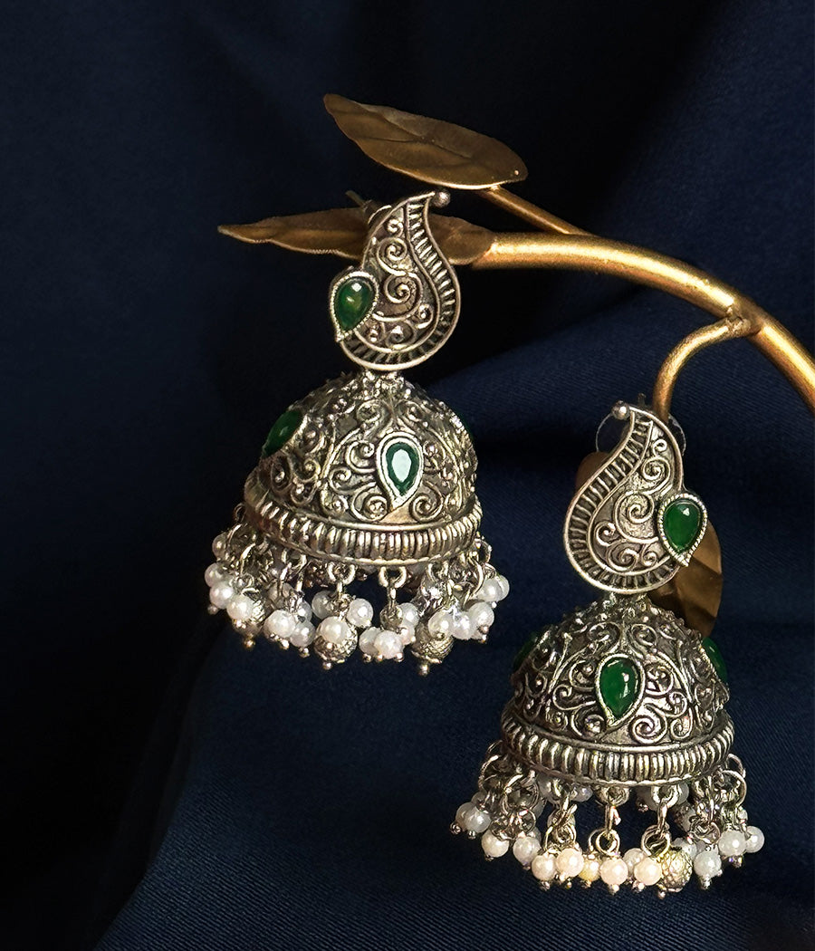 Paisley Jade Jhumka