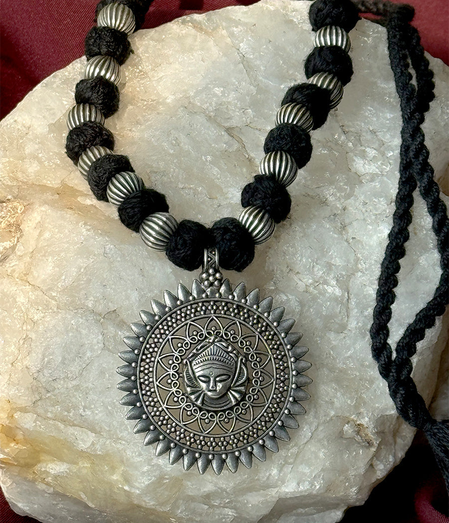 Sun-Kissed Visage Necklace