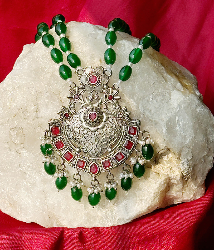 Verdant Maharani Pendant