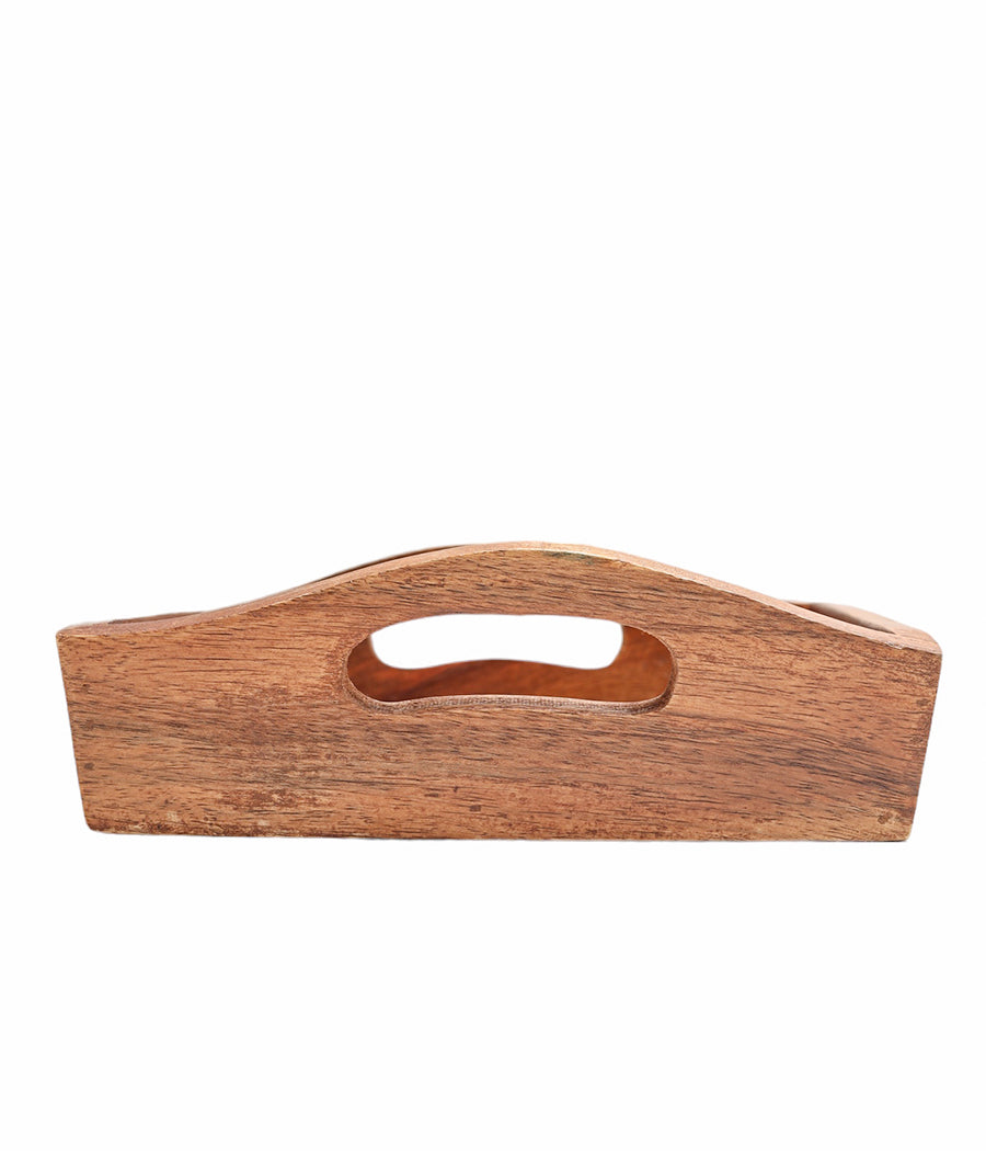Blue Pottery Boxy Colourful Serving Tray