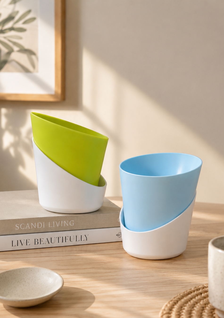 Set of 2 Self Watering Planter