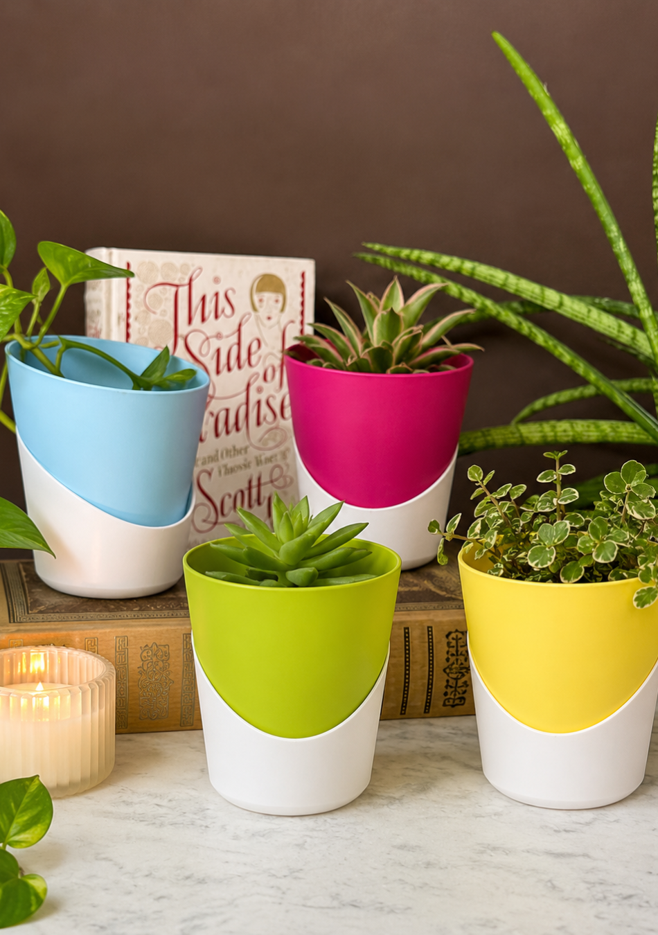 Self Watering Planter Set of 4