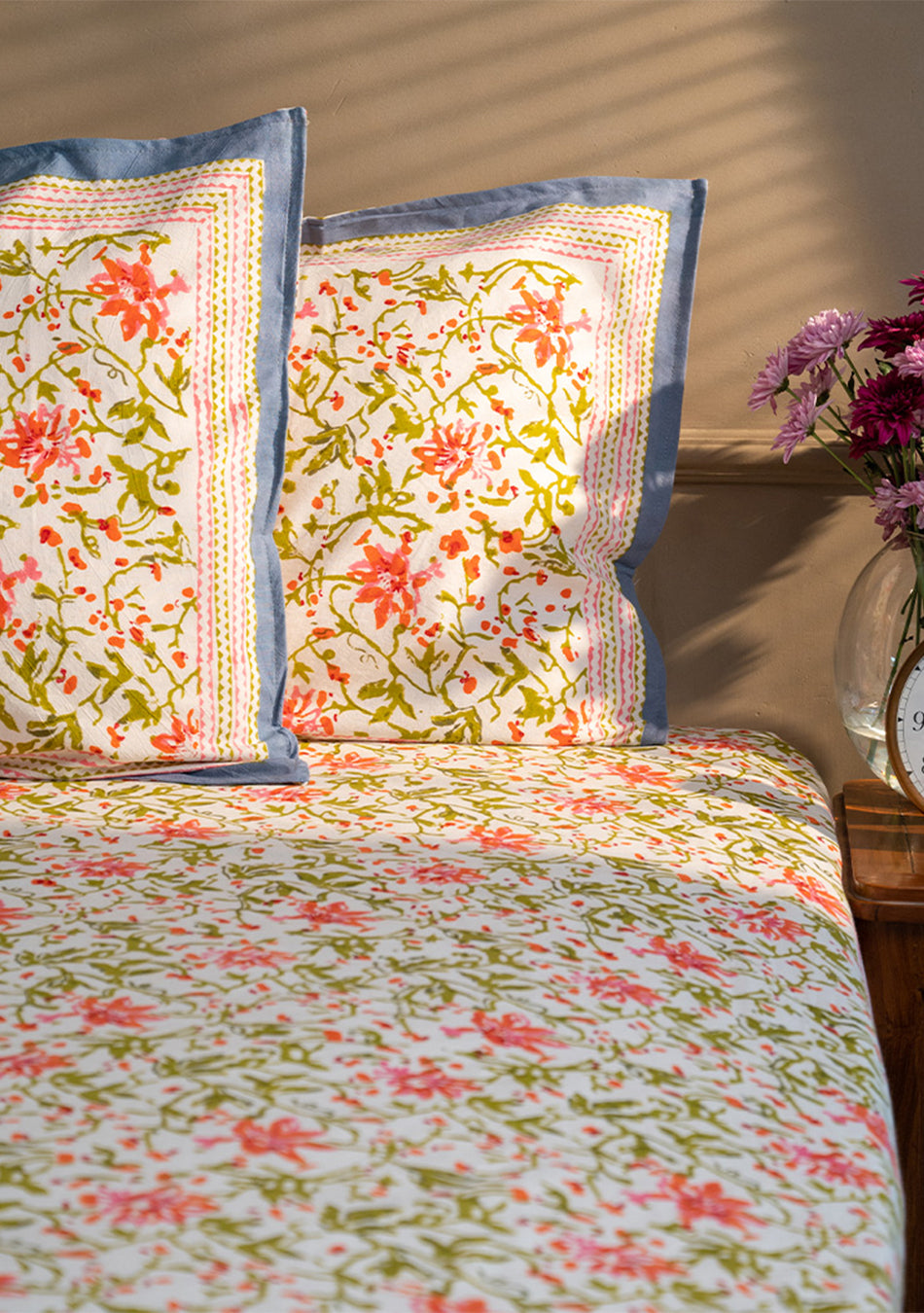 Anemone Pink Bedsheet