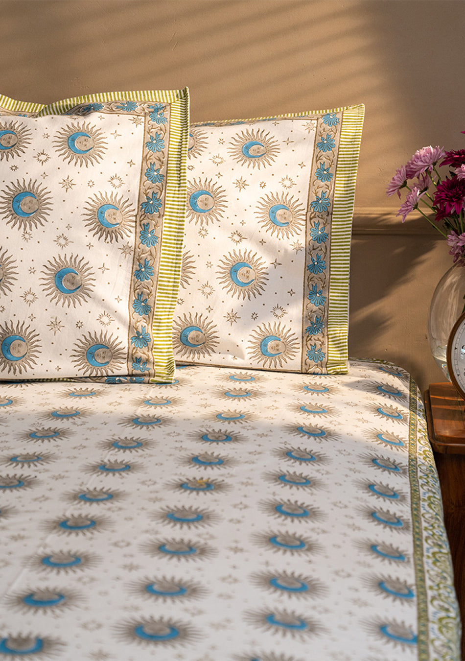 Blue Moon Bedsheet