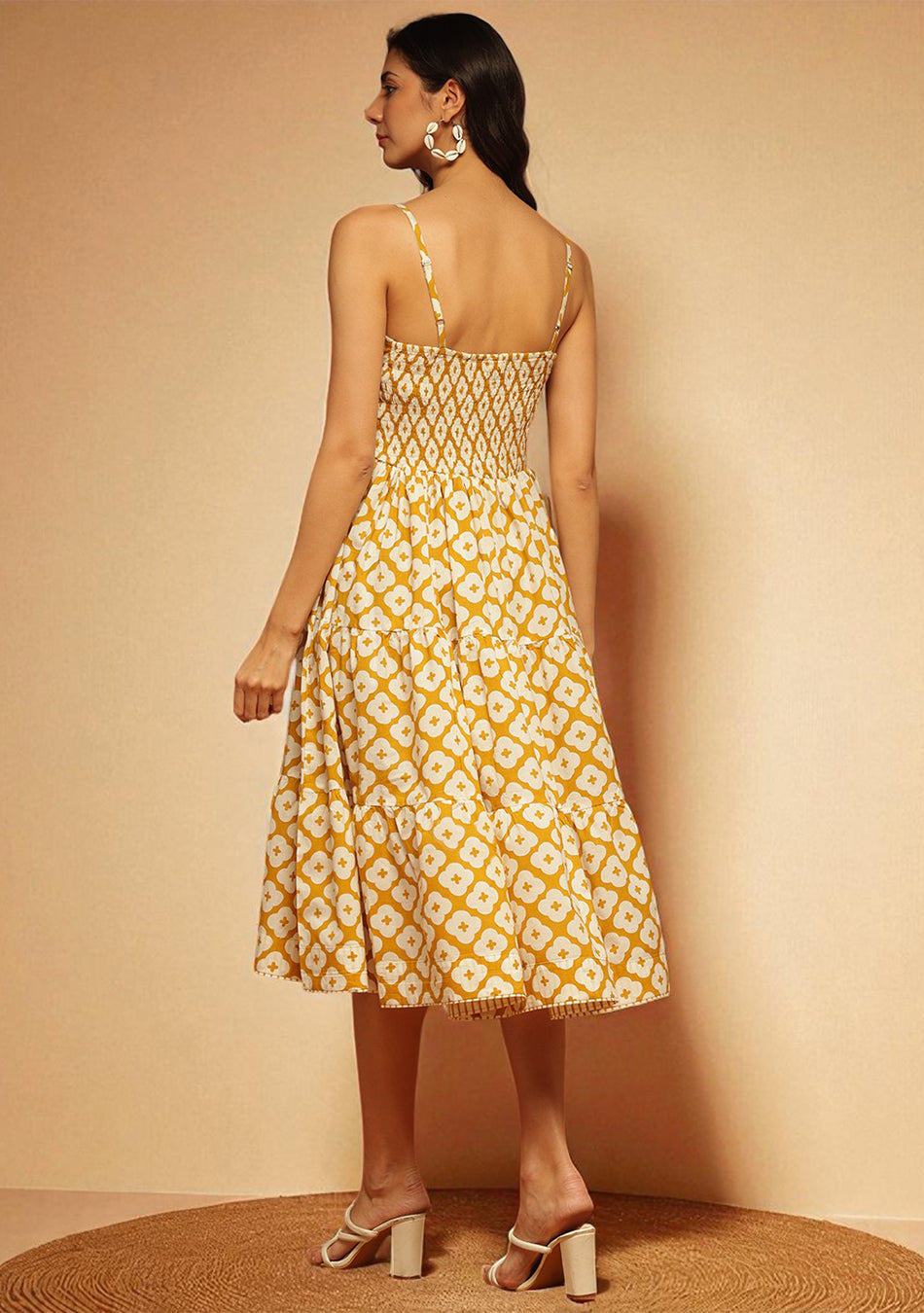 Golden Flair dress