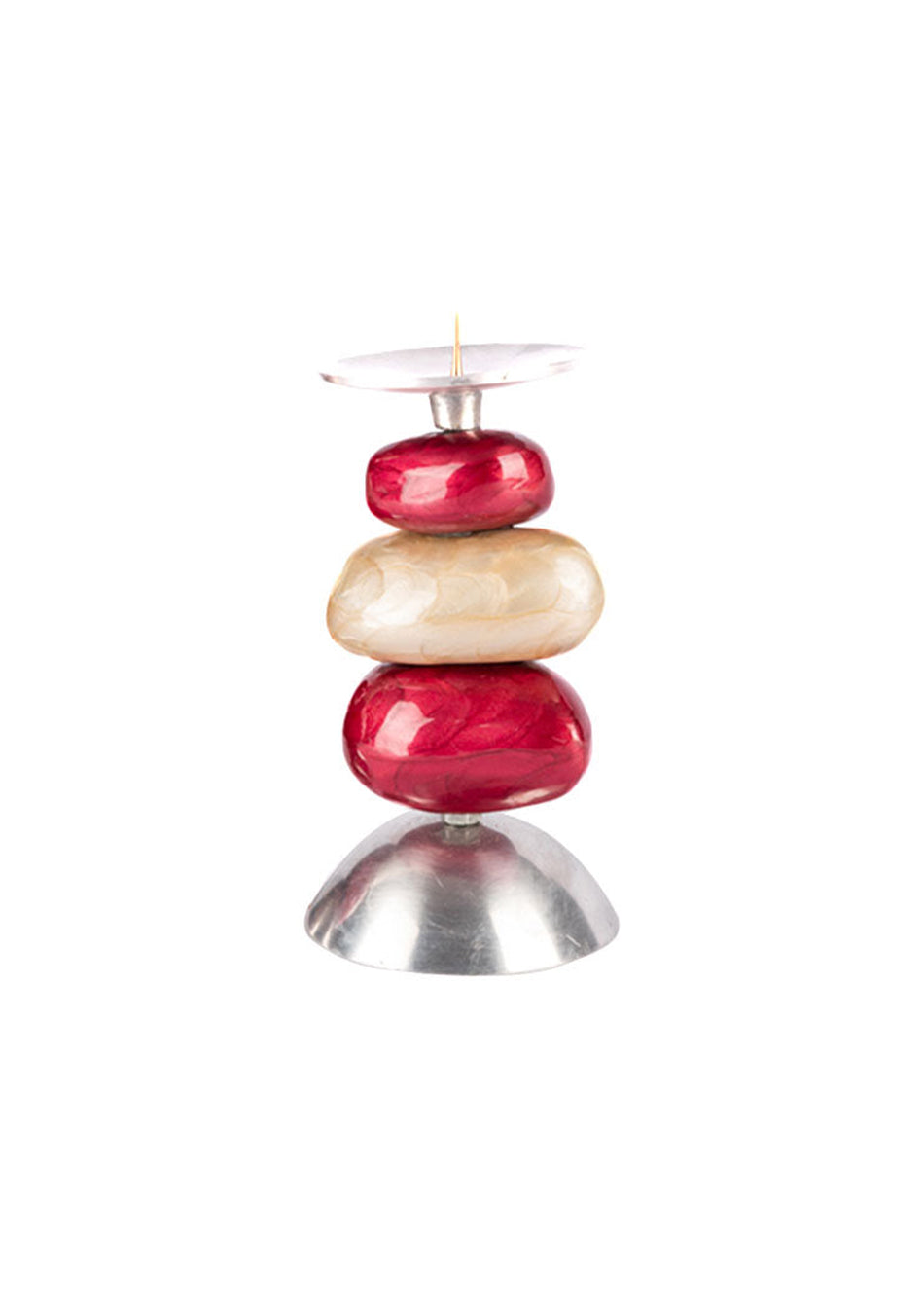 Aravalii Colourful Metal Candle Holder Small