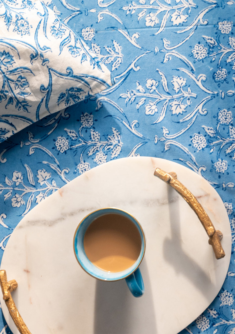 White Bouquet Bedsheet