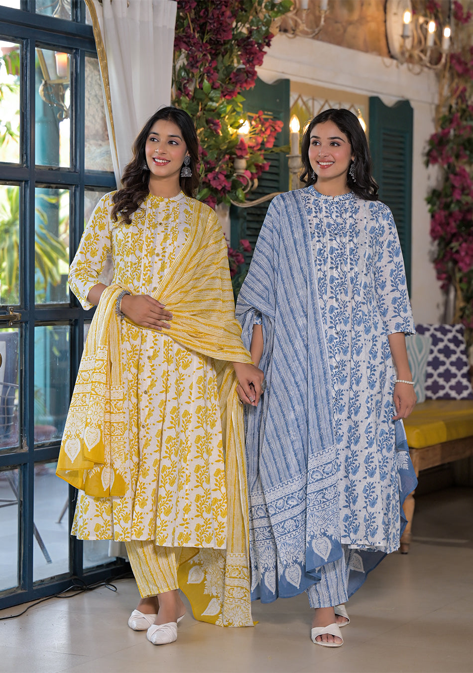 Sky Veil Kurta Set