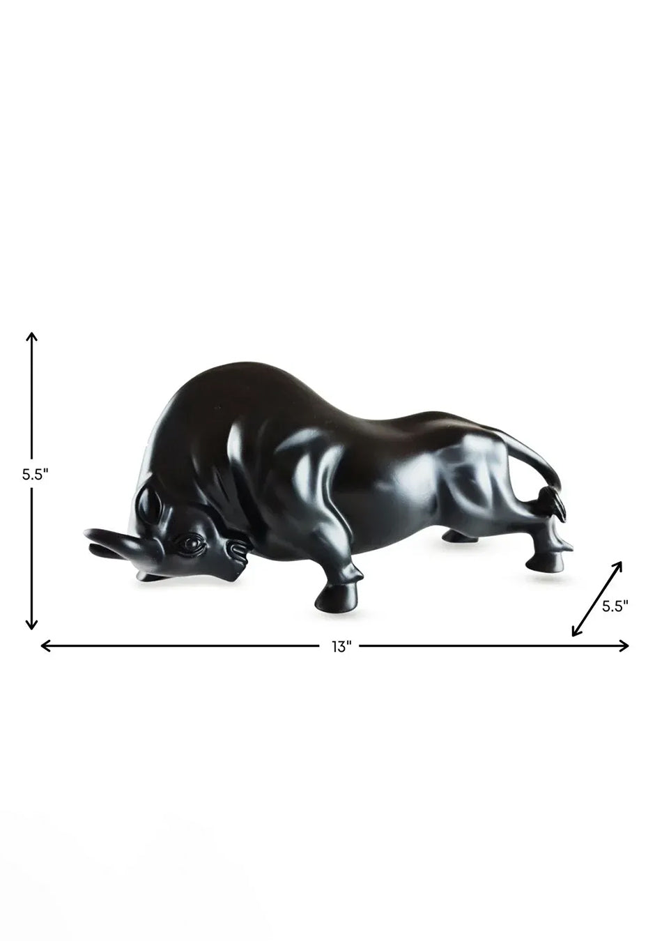 Charging Bull Figurine