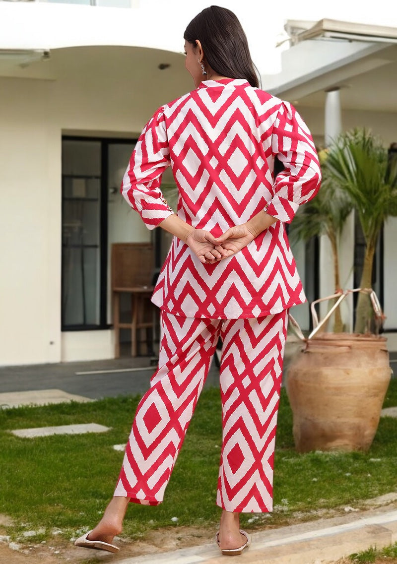 Pink mirage co-ord set