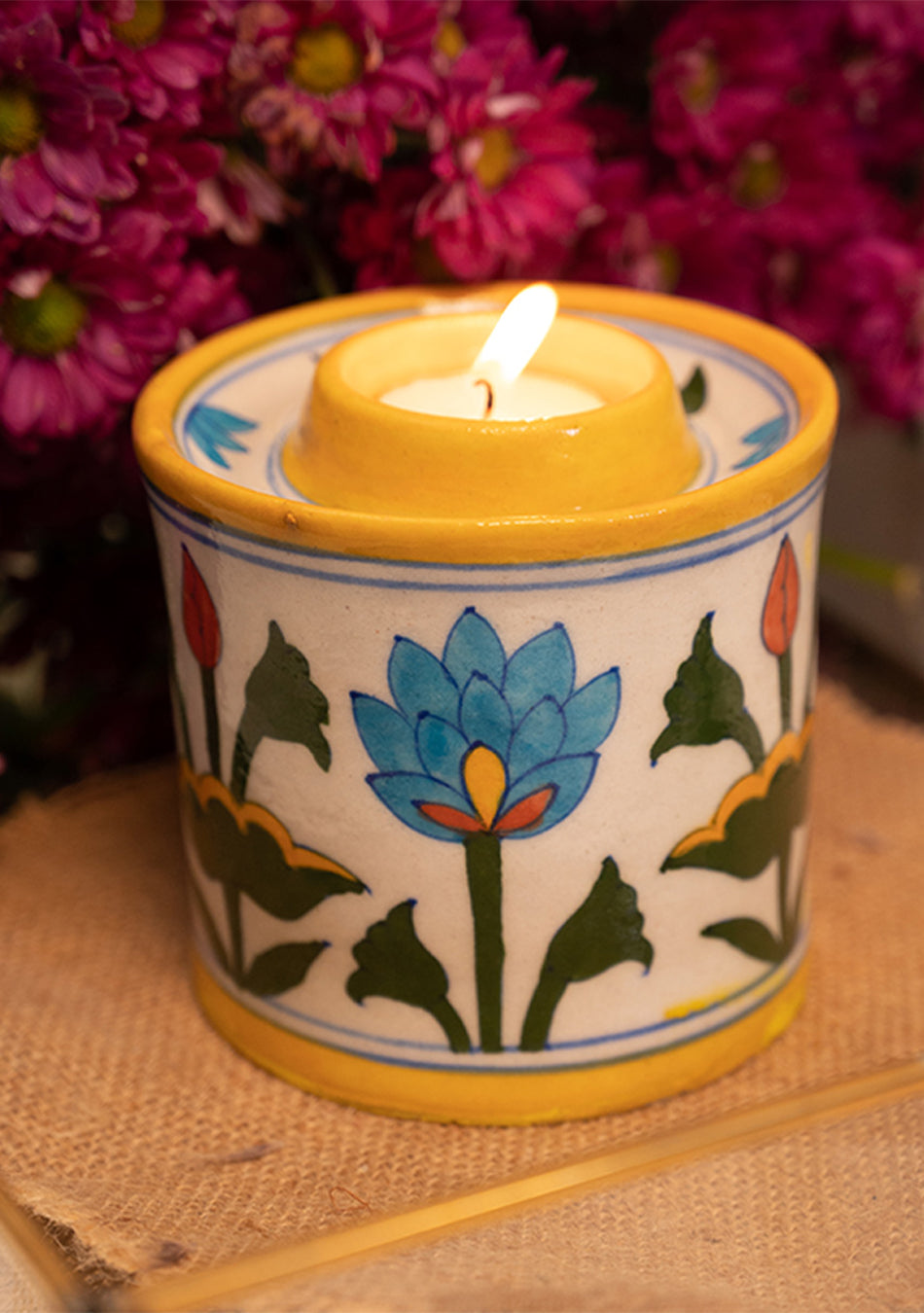 Mellow Blue Pottery Diffuser
