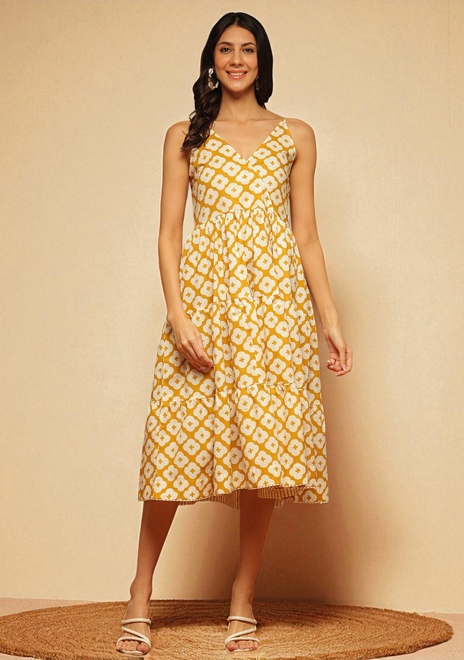 Golden Flair dress