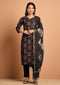 Aravalii Noir Mehraz Suit Set