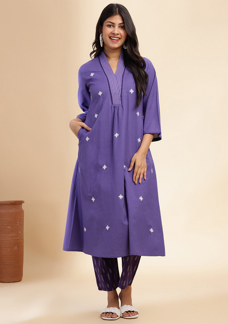 Violet Linea Suit Set