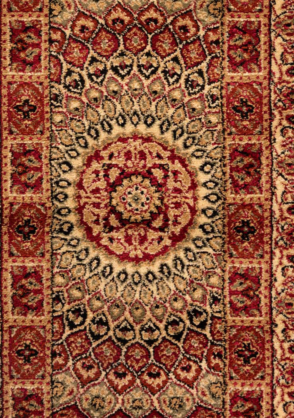 Madaba Mosaic Silk Carpet