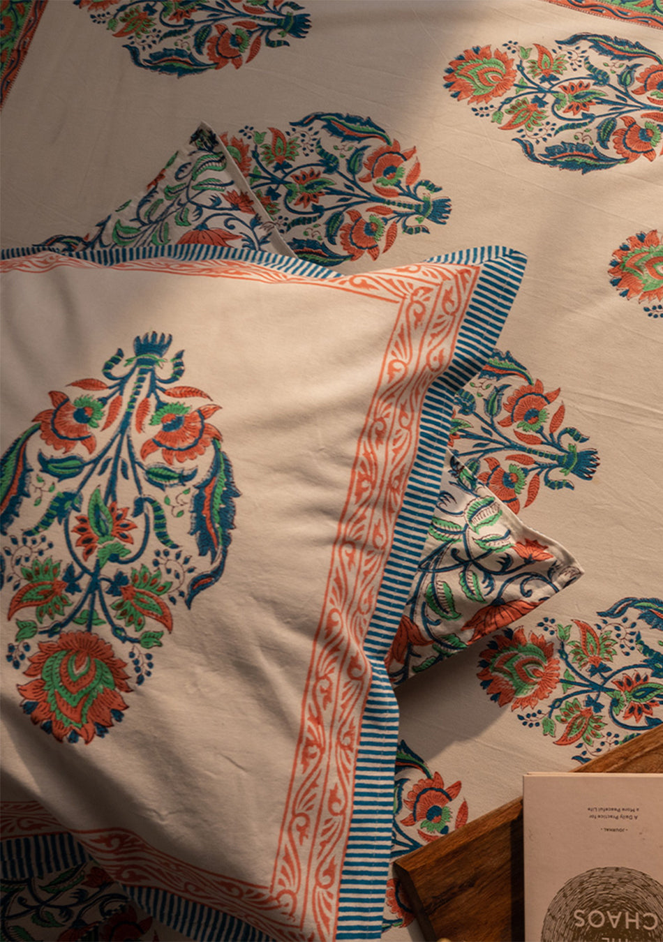 Apricot Bouquet Bedsheet