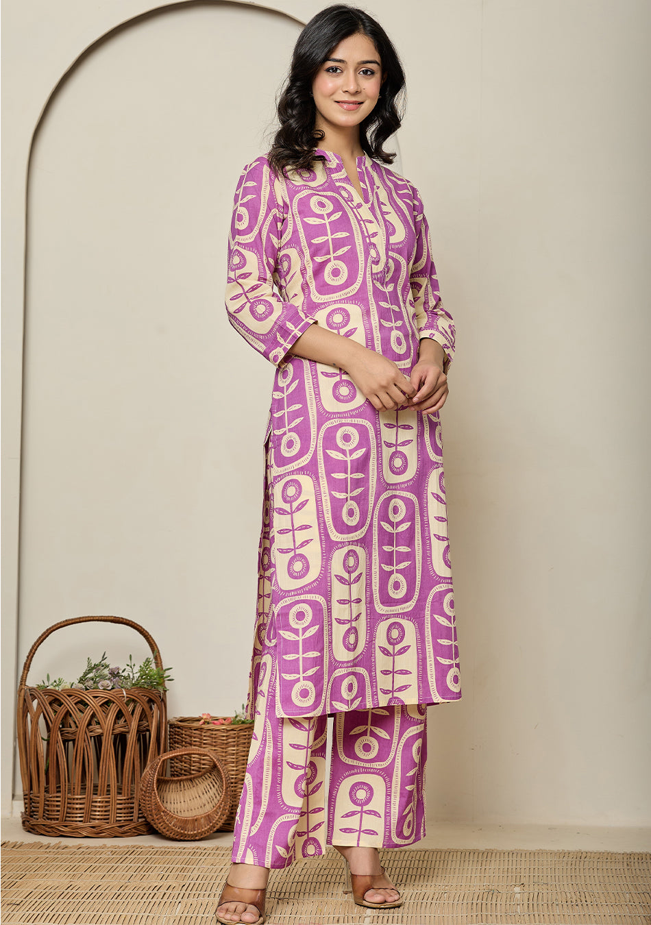 Orchid Purple BloomPod Co-ord Set