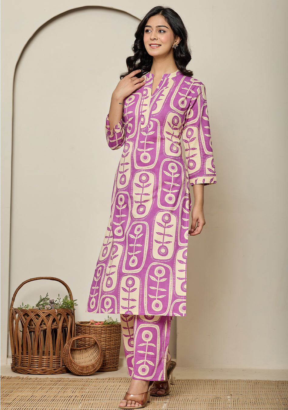 Orchid Purple BloomPod Co-ord Set