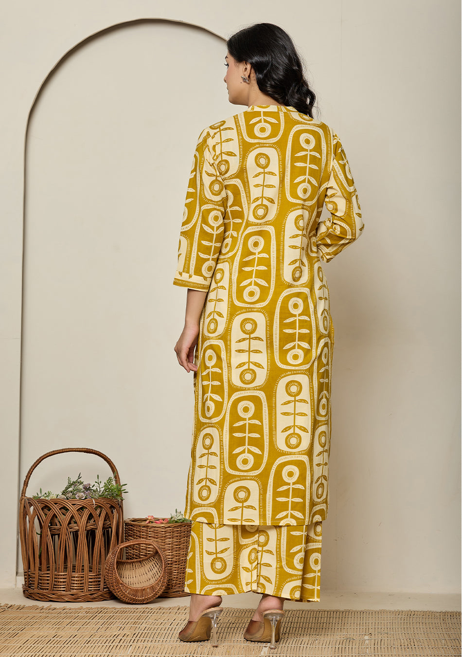Mustard BloomPod Co-ord Set