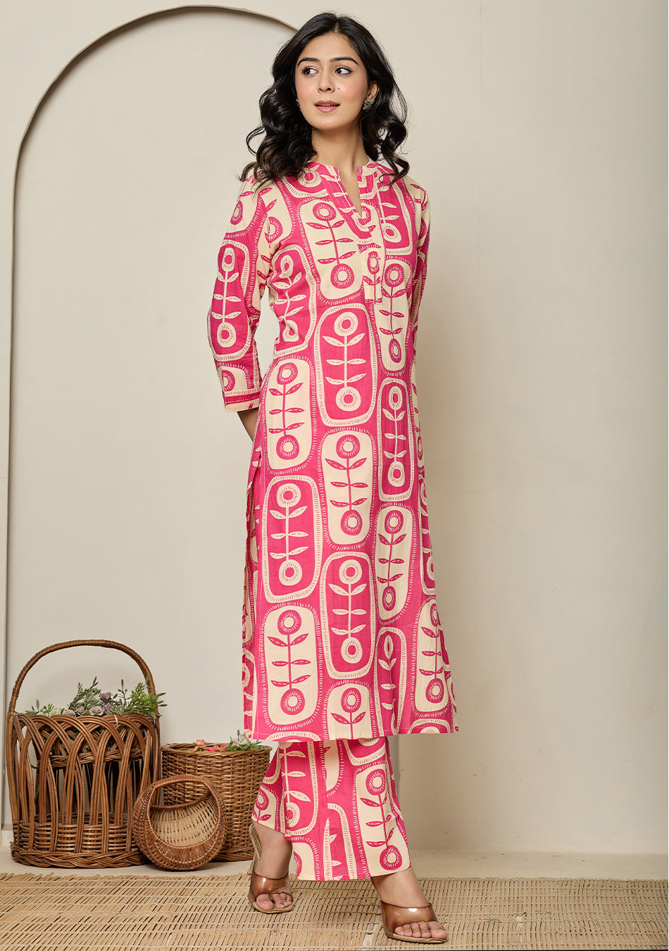 Rasbery BloomPod Co-ord Set