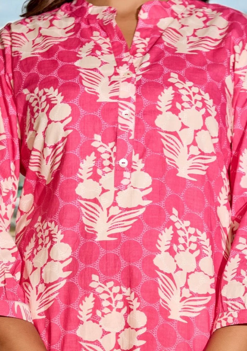 Aravalii Rose Bloom Co-ord Set