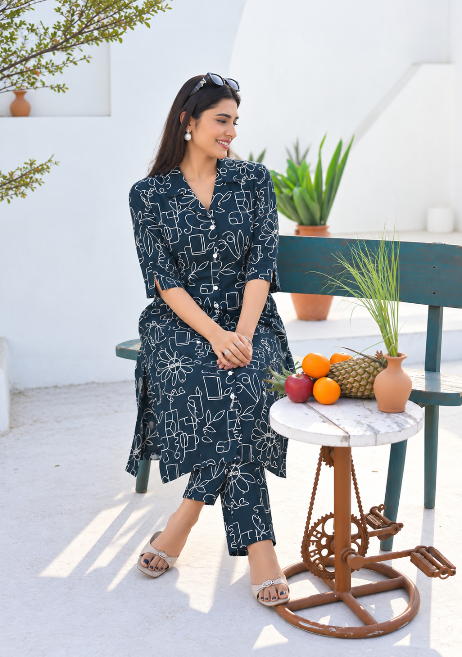 Bottle Green Botanica Co-Ord Set