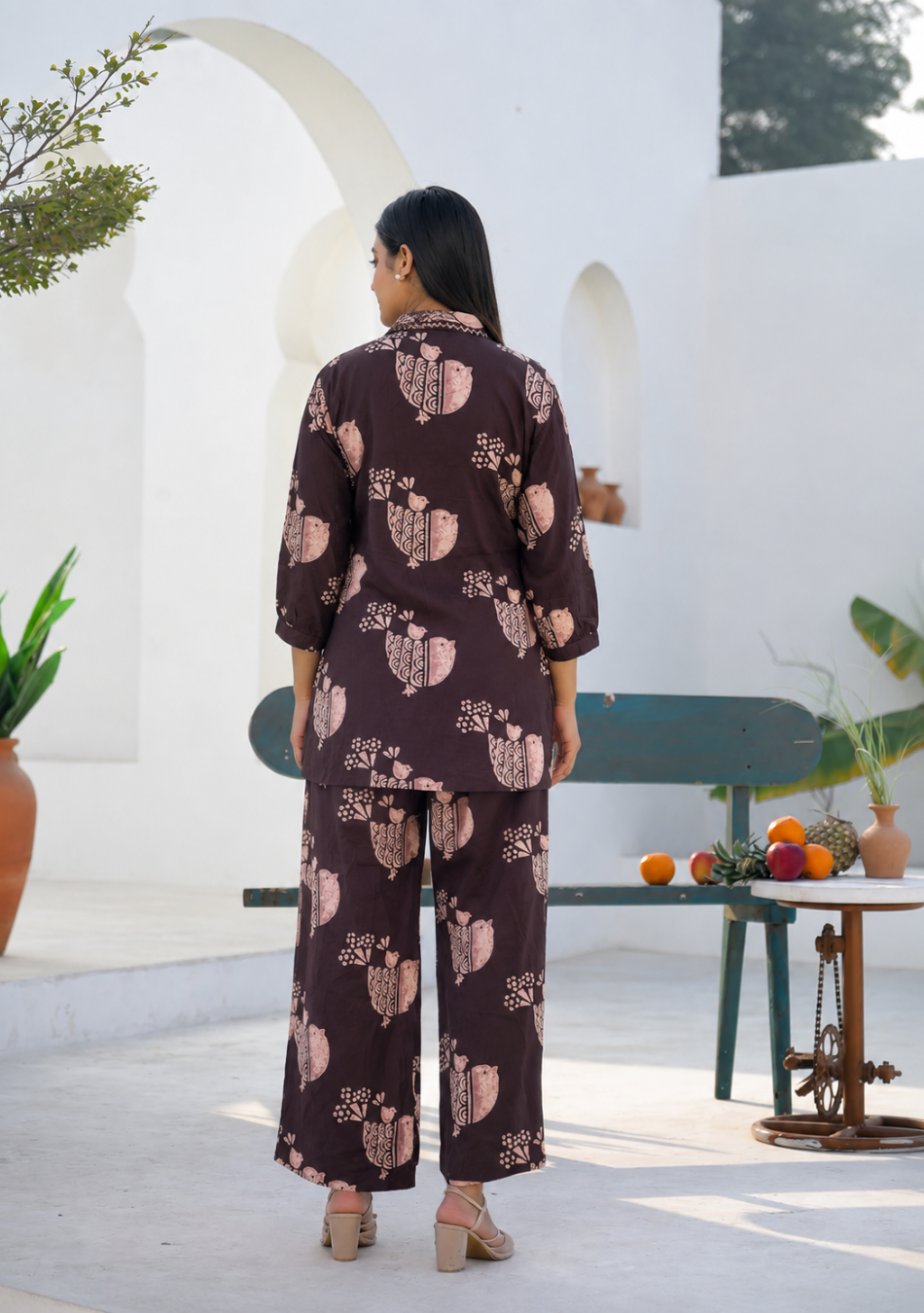 Midnight Birdsong Co-ord Set