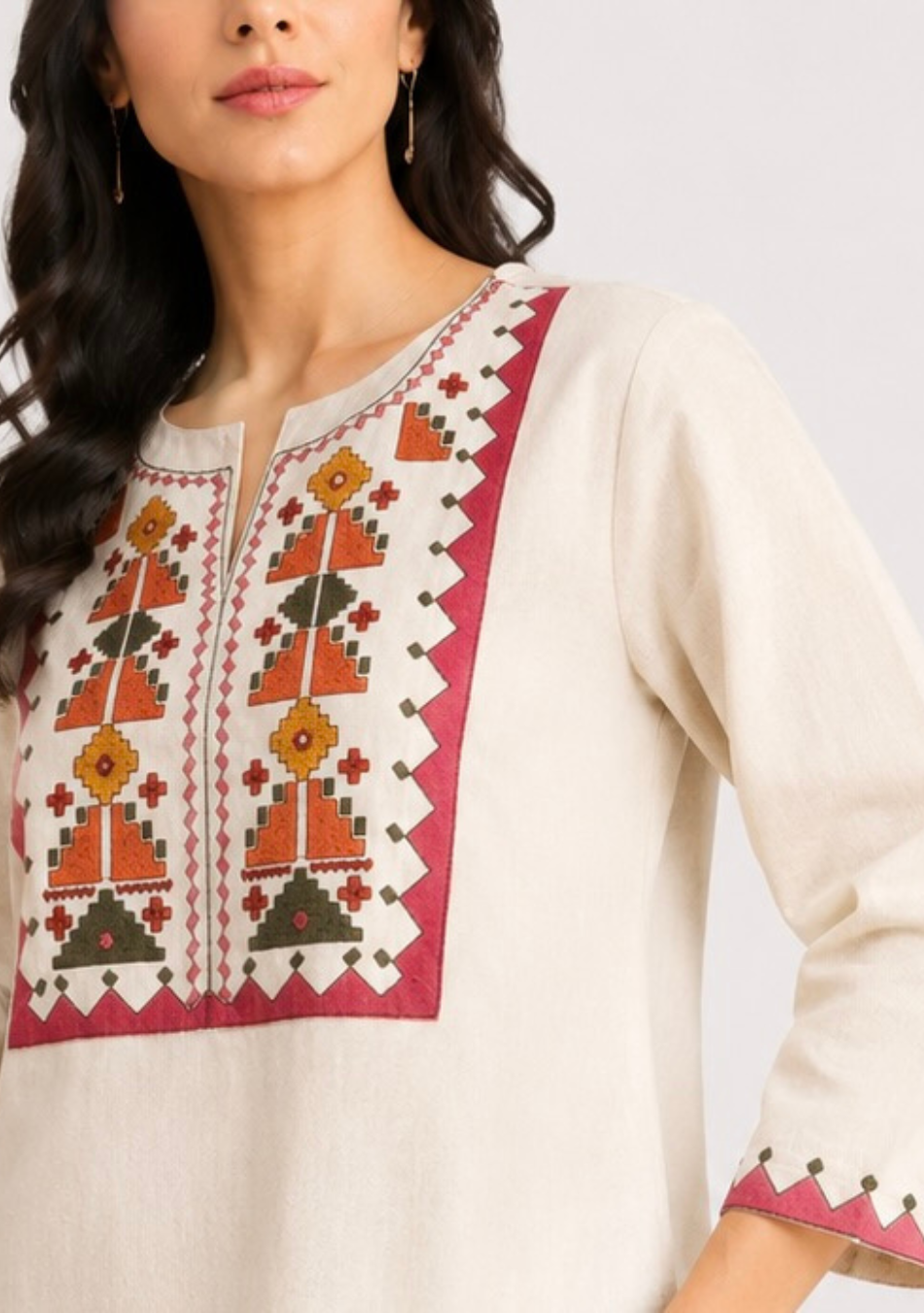 Gulnaar Threadwork Top