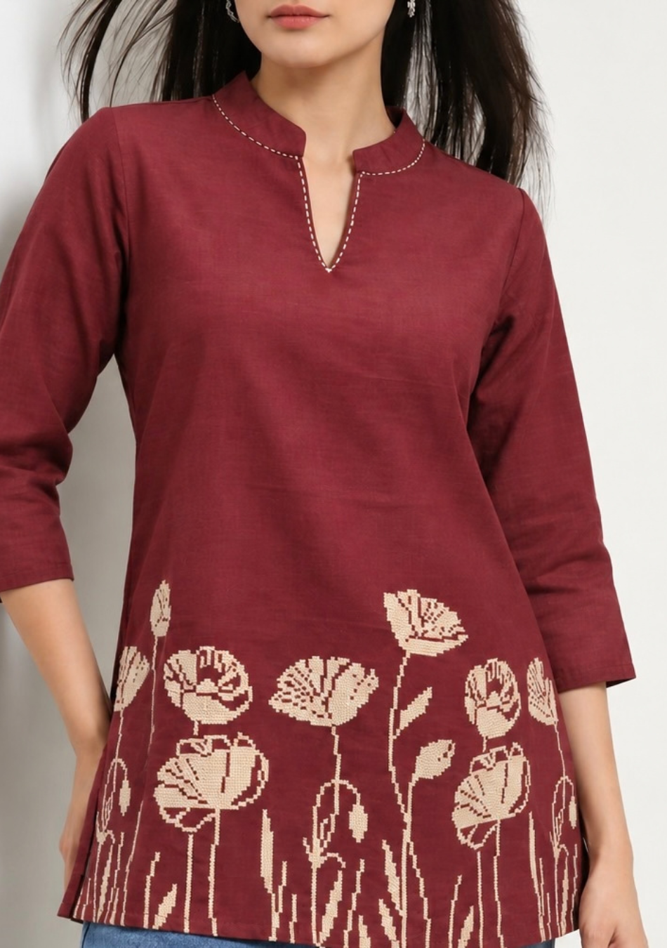 Aravalii Rustic Flora Top