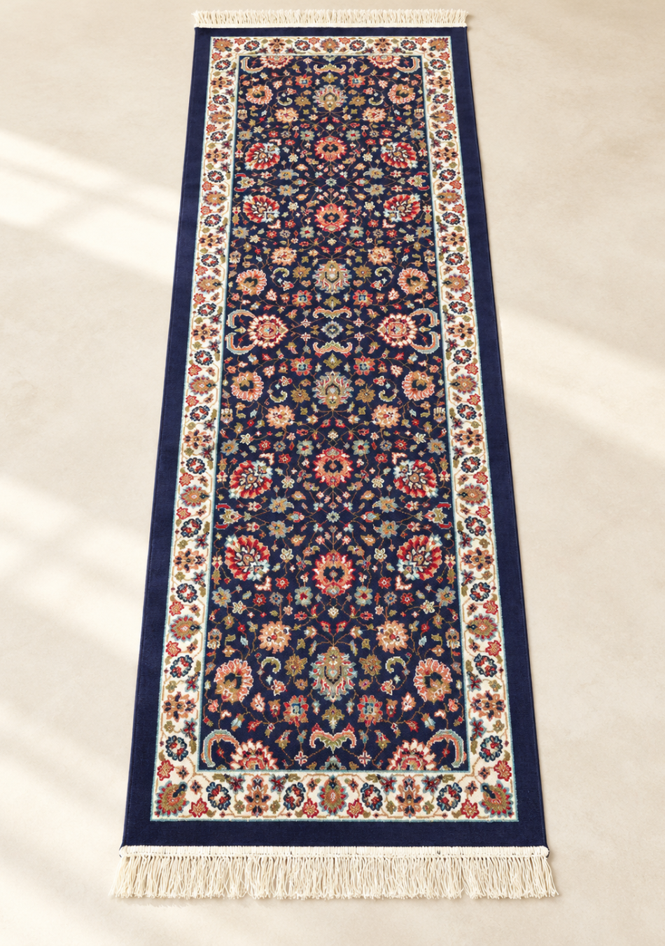 Aravalii Midnight Persian Floral Carpet
