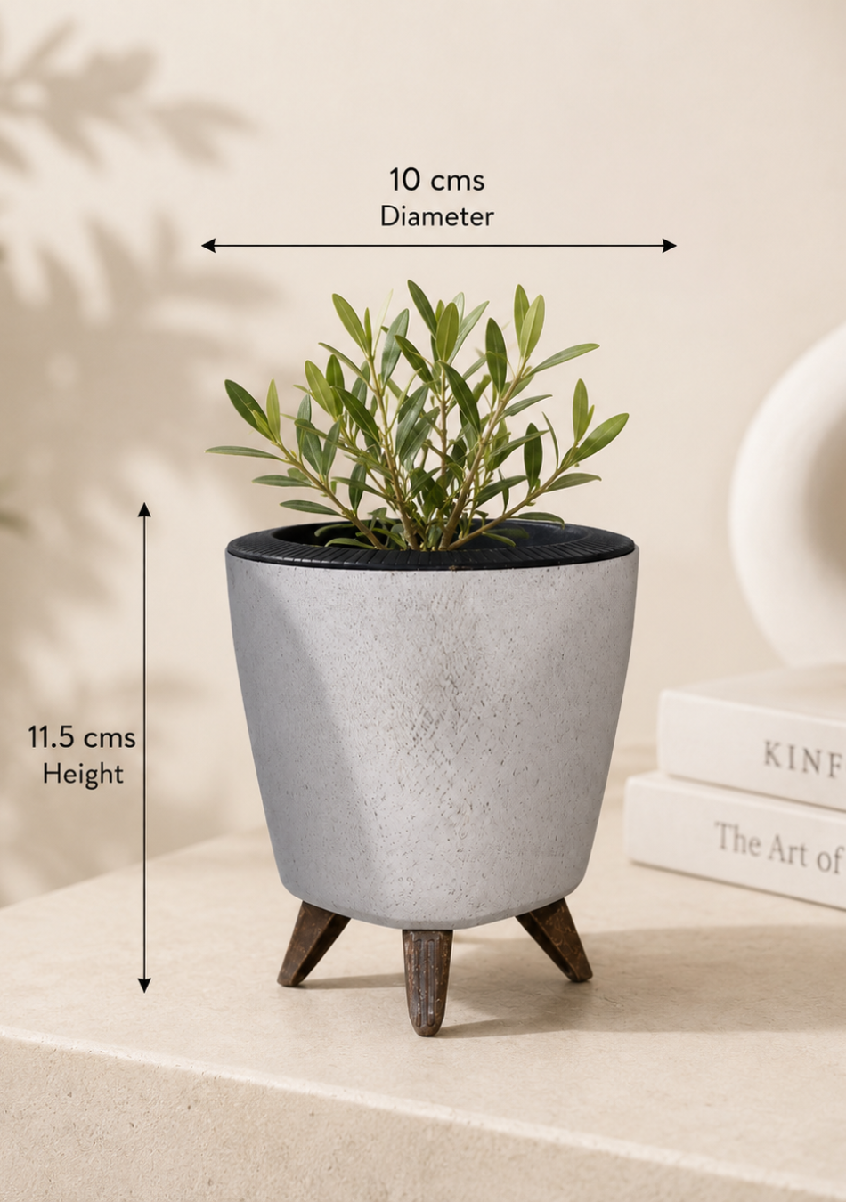 Lagos Cream Eco Series Planter