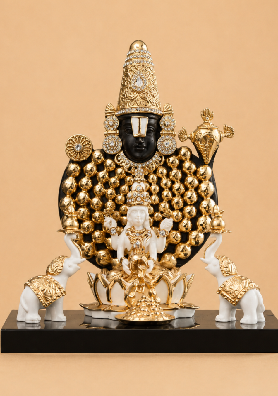 Aravalii Balaji and Lakshmi Figurine