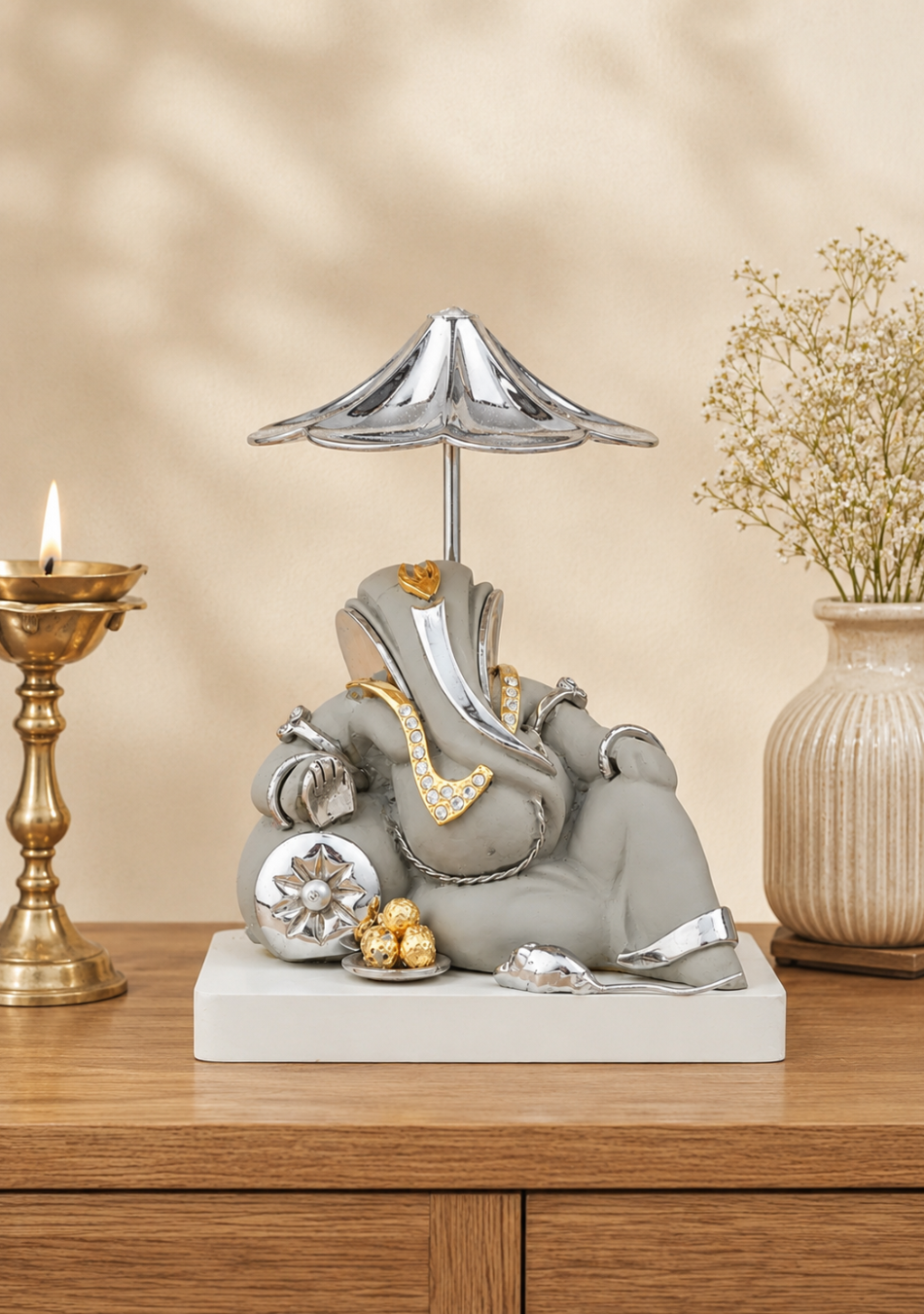 Aravalii Vishram Ganesha Figurine