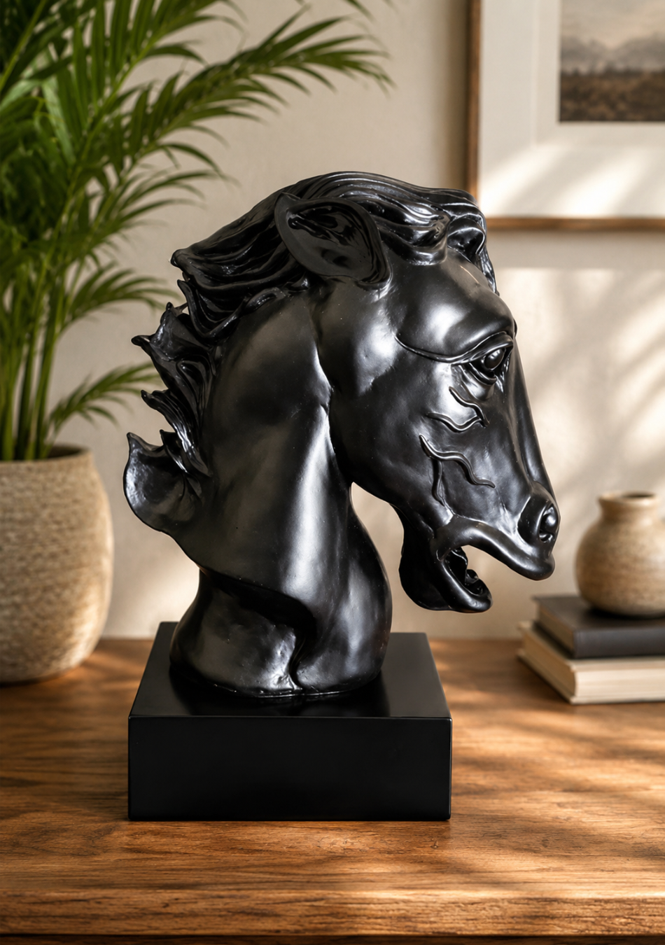 Black Beauty Horse Head (plain)