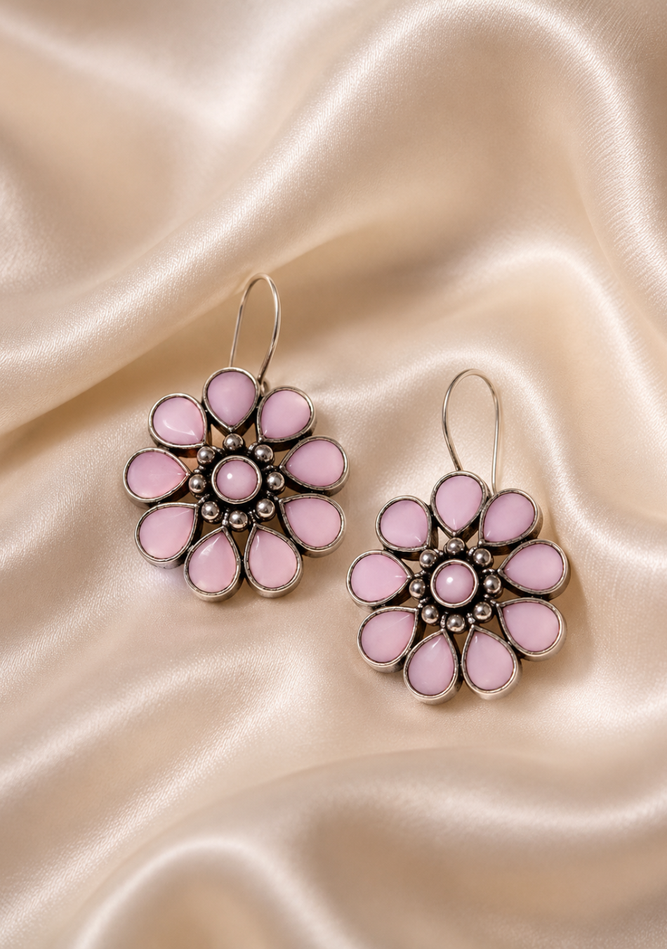 Pink  Blossom  Pendant Set