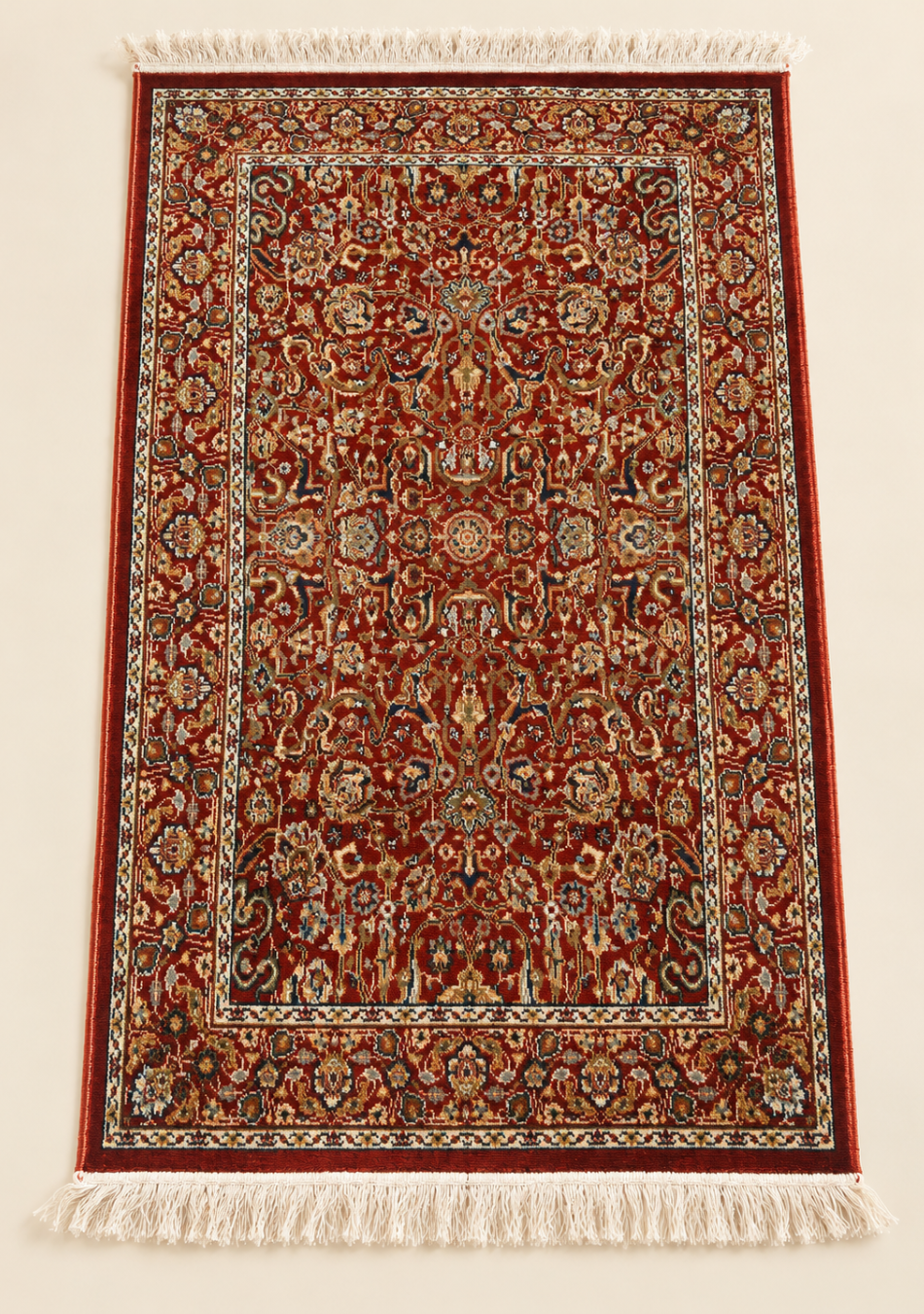 Aravalii Ruby Persian Floral Carpet