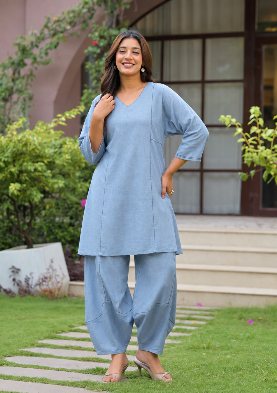 Mist Luxe Co-Ord Set
