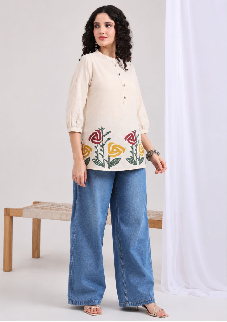 Aravalii Rose Meadow Top