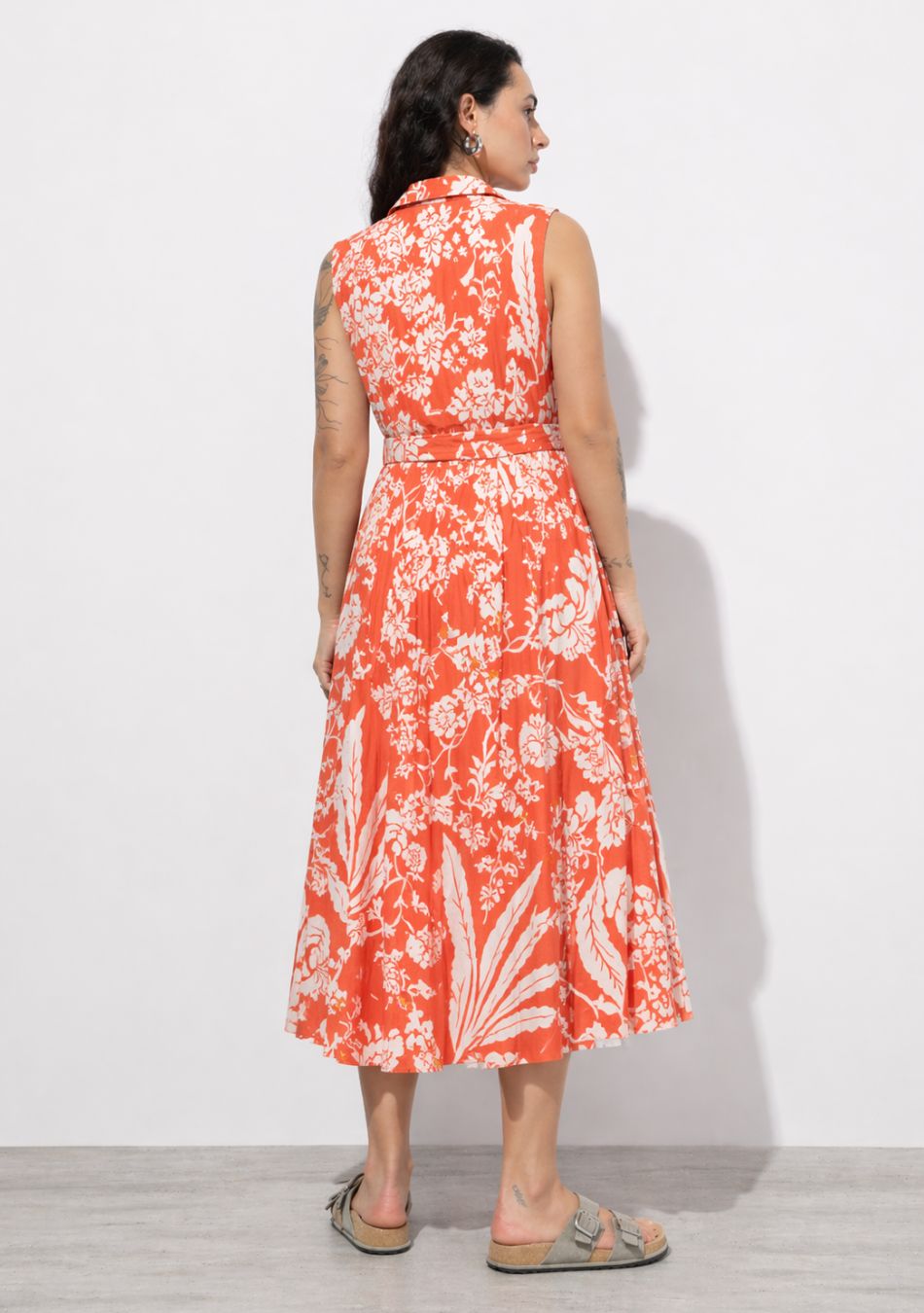 Aravalii Tangerine Soleil Dress