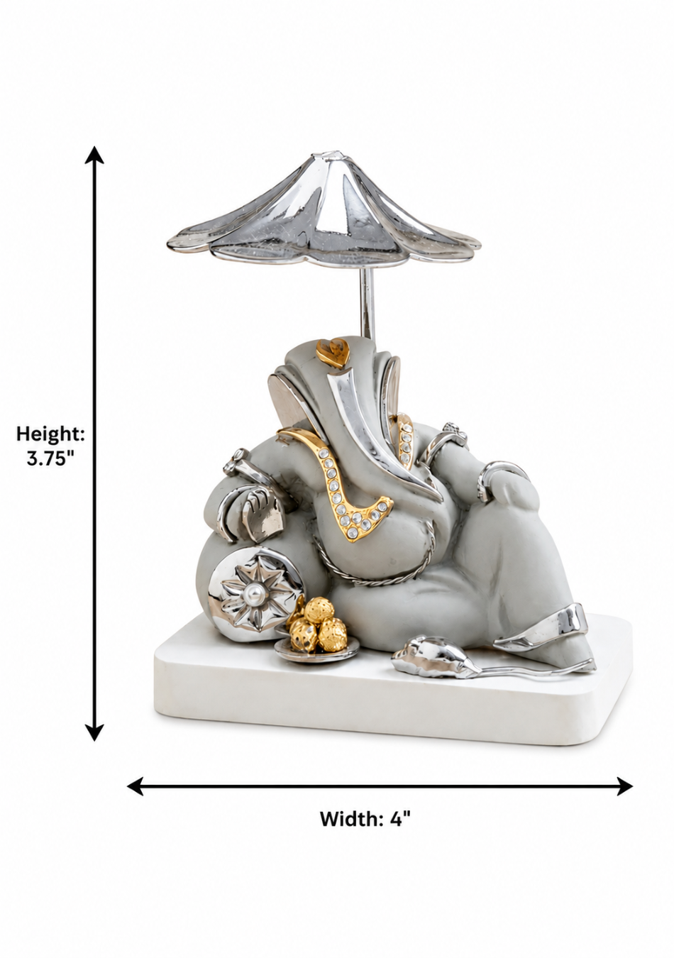 Aravalii Vishram Ganesha Figurine