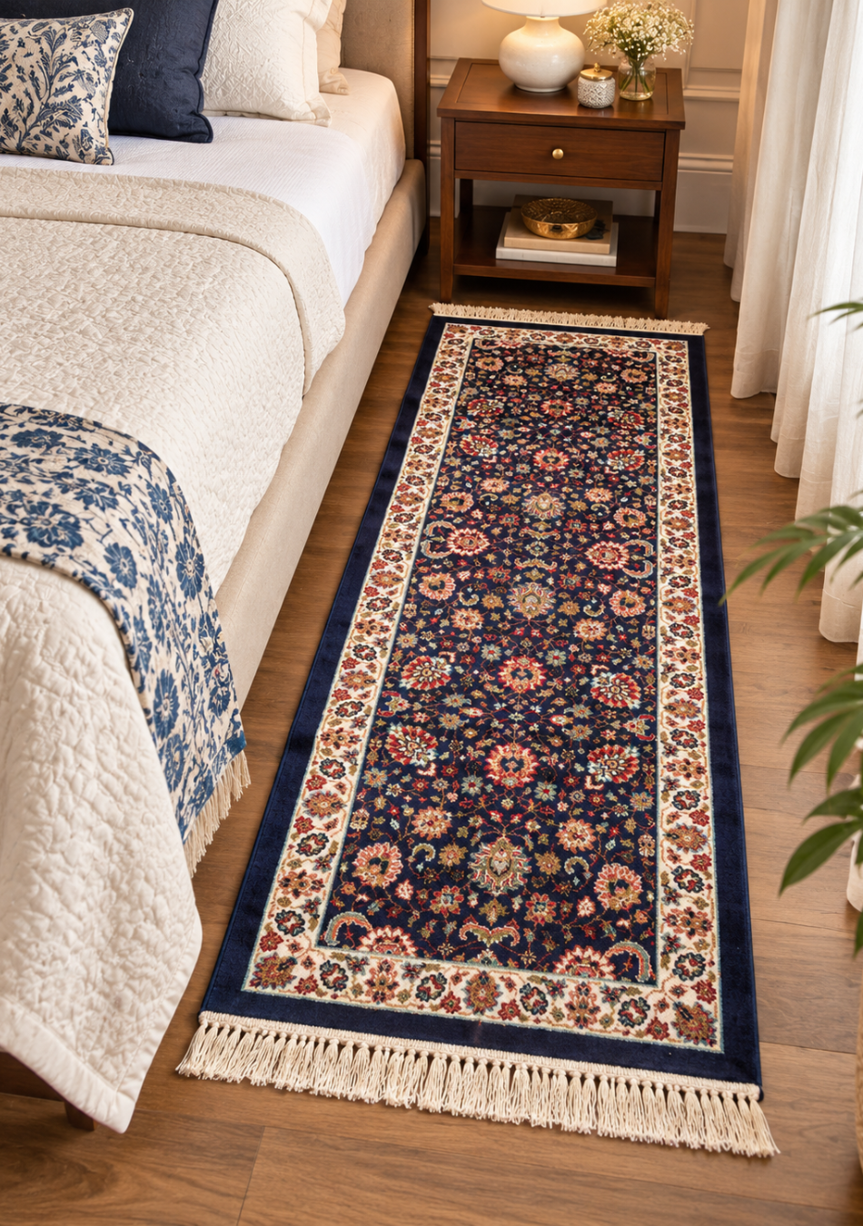 Aravalii Midnight Persian Floral Carpet