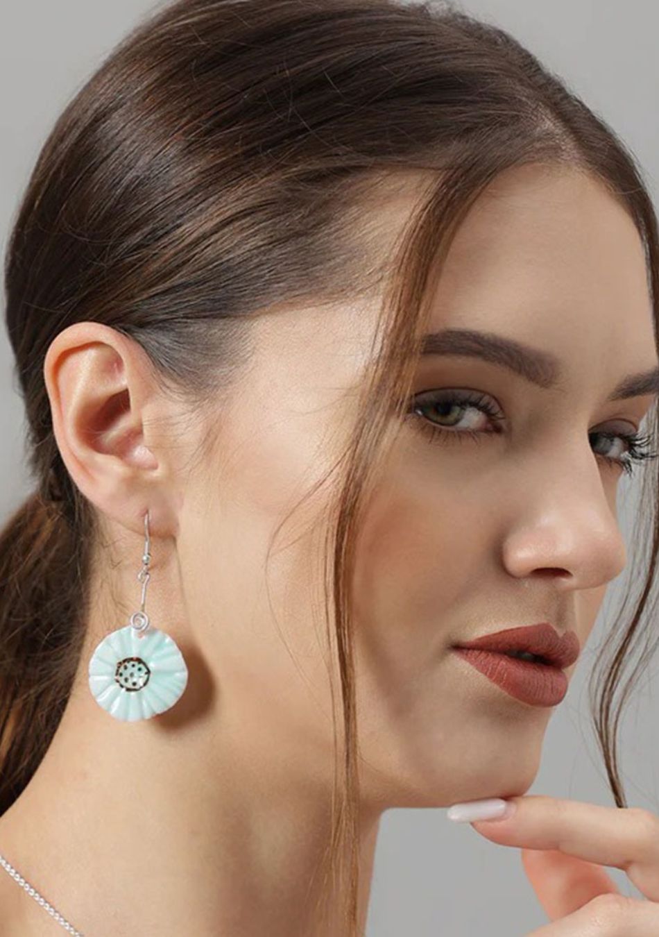 Aurelia Bloom Pendant & Earring Set