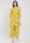 Aravalii Lemon Bloom Artisan Co-ord Set