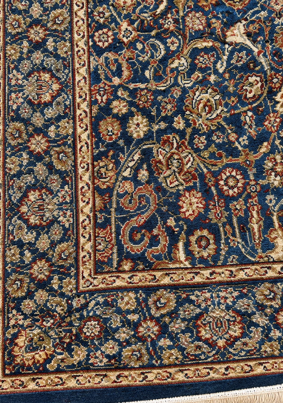 Aravalii Royal Blue Persian Blend Carpet
