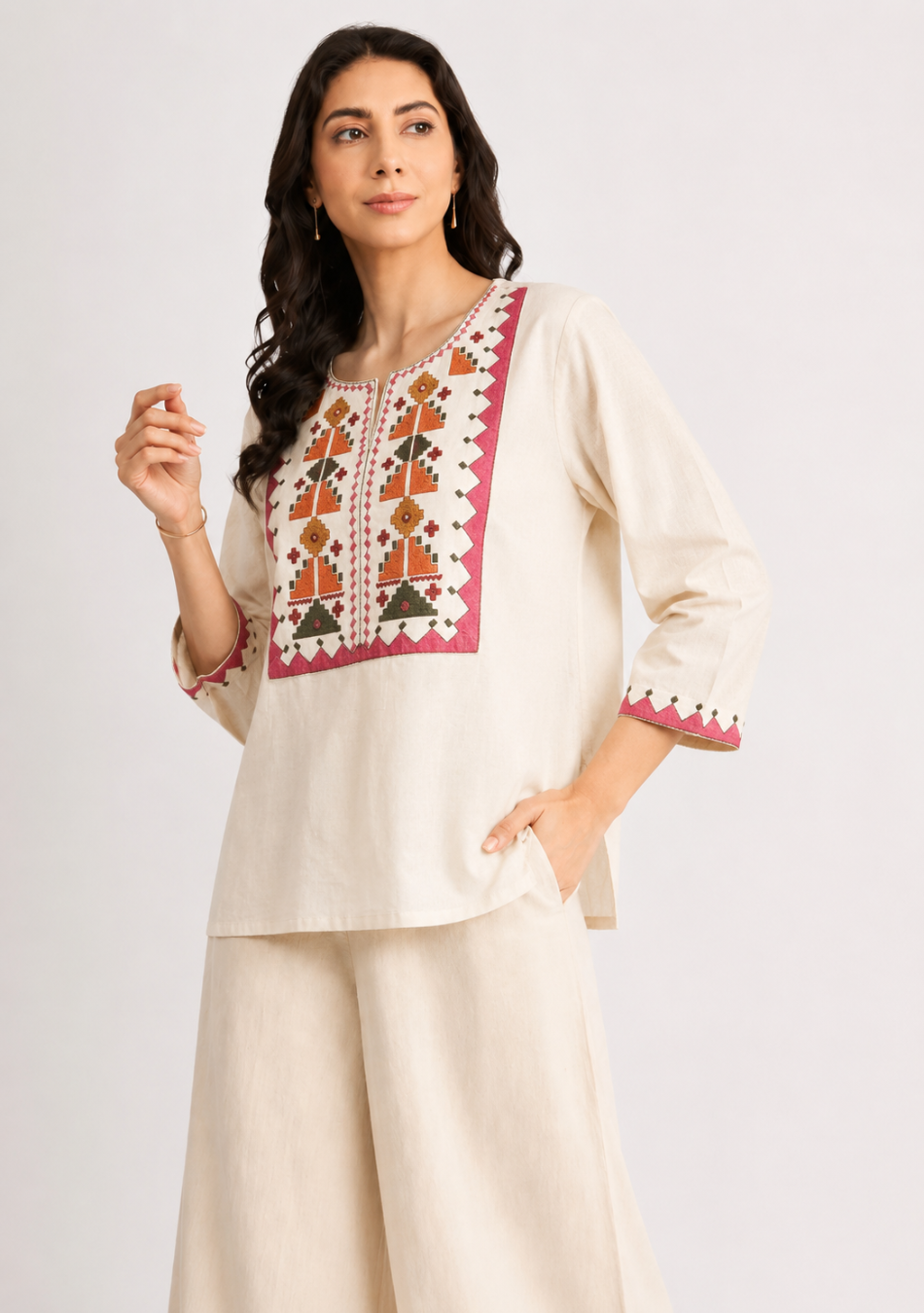 Gulnaar Threadwork Top